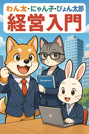 わん太・にゃん子・ぴょん太郎の経営入門